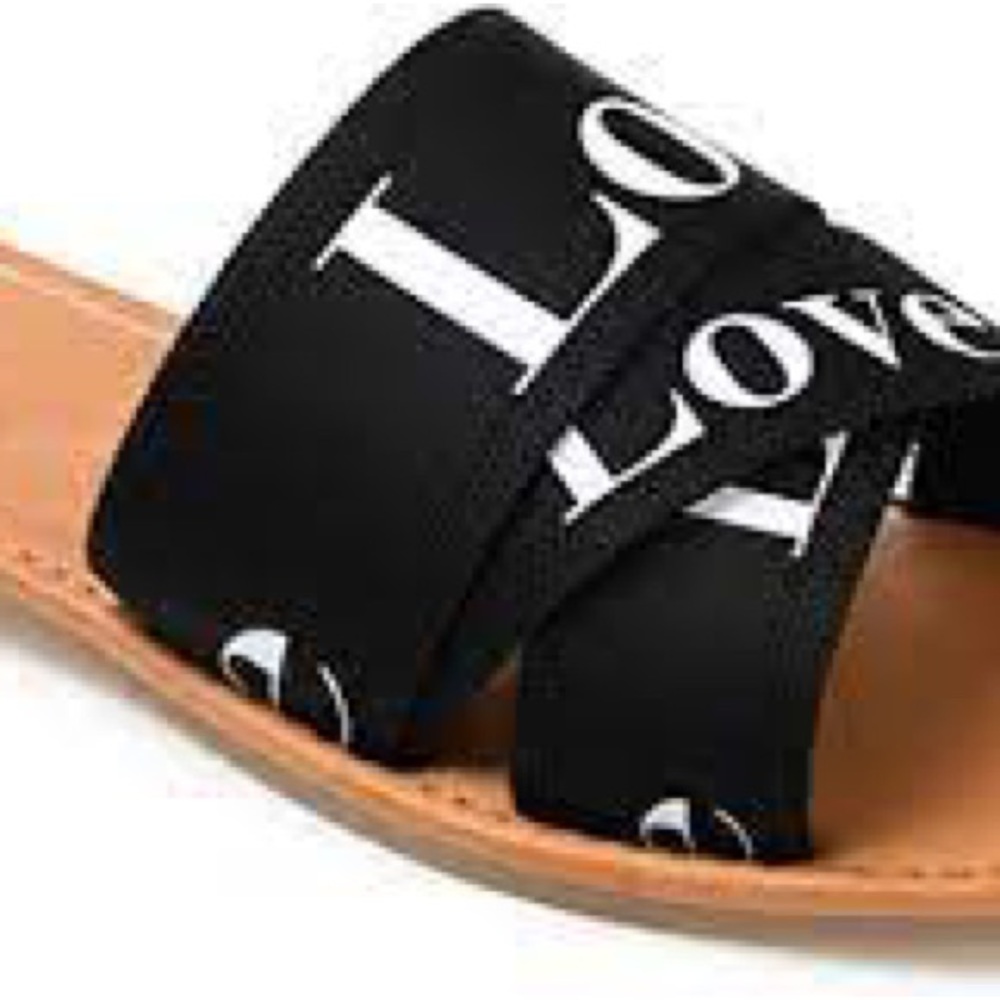 JOURNEE COLLECTION IVANTE COMFORT FOAM CRISSCROSS SLIDES SANDALS NWT SZ 8 - Picture 3 of 9